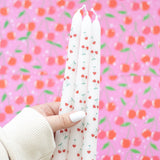 Heart Cherry Taper Candles