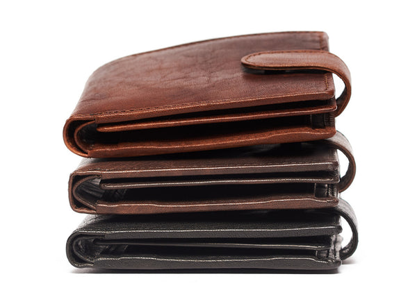 Rugged Hide Rob Mens Leather Wallet