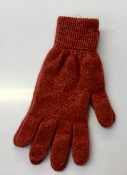 Possum Merino Gloves Rust