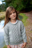 Little Cupcakes Atlas Sweater LF51,  1-10 years 8ply Knitting Pattern
