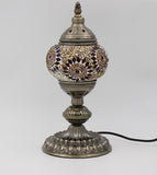 Turkish Mosaic Table Lamp 33cm - Yellow/Gold