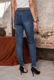 Onado Reversible Jeans Paige Elastic Waist  Denim