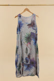 Anne + Kate Italian Bracciano Floral Linen Sundress