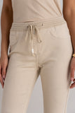 Onado Reversible Jeans Trish Elastic Waist Beige