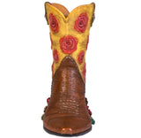 Rose Cowboy Boot Table Lamp
