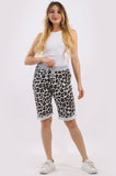 Anne + Kate Italian Leopard Print Shorts 10-14