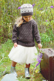 Little Cupcakes Avery Sweater & Hat Lf37 1-10 years Knitting Pattern