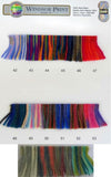 Countrywide Windsor Prints Yarn Shade Chart