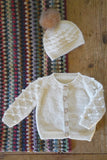 Baby Cakes Scottie Cardi & Hat  #Bc109 8ply/DK 0-18 Months Knitting Pattern