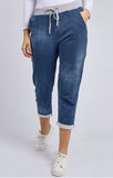 Anne + Kate Italian Plain Dark Denim Pants 10-12