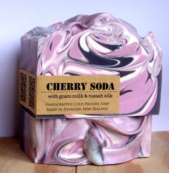 Handcrafted Cold Process Soap Cherry Soda