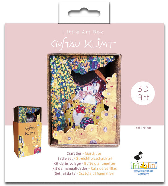 Fridolin Little Art Box - Klimt The Kiss
