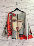 Anne + Kate Italian Fun Art Tops