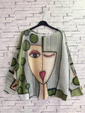 Anne + Kate Italian Fun Art Tops