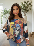 Anne + Kate Italian Fun Art Tops