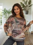 Anne + Kate Italian Fun Art Tops