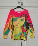 Anne + Kate Italian Fun Art Tops