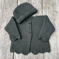 Kiwi Stitch & Co Bobbie Cardigan & Hat Knitting Pattern