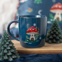 Gnome Sweet Gnome Mushroom Ceramic Mug