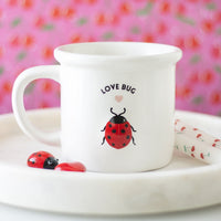 Love Bug 3D Ladybird Mug