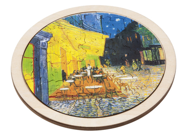 Fridolin Little Art Puzzle - Van Gogh Cafe De Nuit
