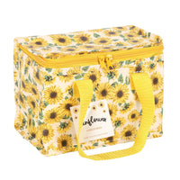 Sunflower Print Lunch Bag