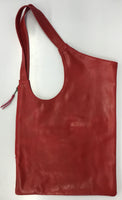 M W Leather Shoulder Bag