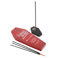 Vampire Blood Incense Sticks & Coffin Holder