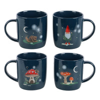 Gnome Sweet Gnome Set Of Four Ceramic Mug