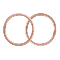 Euro Hypoallergenic Mini Plain Rose Gold Sleeper