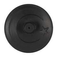 Black Crescent Moon Terracotta Incense Plate