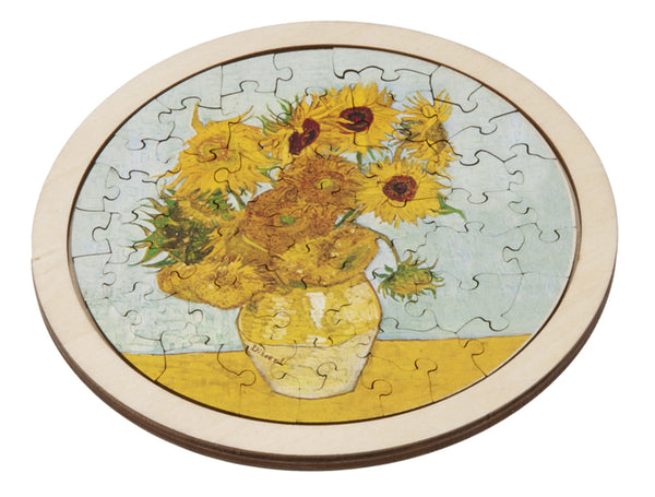 Fridolin Little Art Puzzle - Van Gogh Sunflowers