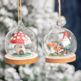 Gnome House Hanging Glass Dome