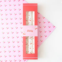 Heart Cherry Taper Candles