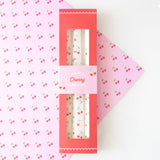 Heart Cherry Taper Candles