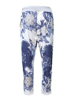 Anne + Kate Italian Parma Beige Floral Pant 10-12