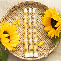 Sunflower Taper Candles