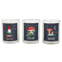 Gnome Sweet Gnome Trio Of Scented Glass Candles