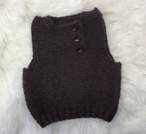Hand Knitted Tinkers Vest