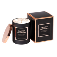 Calm The Fuck Down Scented Soy Candle