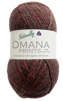 Naturally Omana Prints Sock Yarn 4ply New Zealand Made