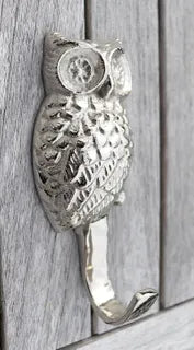 Owl Hook - Silver