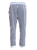 Anne + Kate Italian Small Stripe Navy Pants 10-12