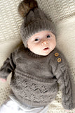 Baby Cakes Lottie Sweater & Hat 8ply #Bc123 0-18 Months Knitting Pattern