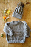 Baby Cakes Lottie Sweater & Hat 8ply #Bc123 0-18 Months Knitting Pattern