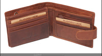 Rugged Hide Rob Mens Leather Wallet