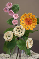 Countrywide Crocheted Flowers Pattern #P150