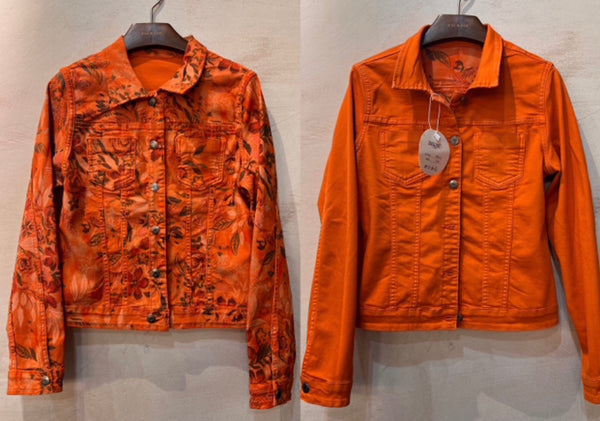 Zac & Zoe Reversible Jacket Laila Orange