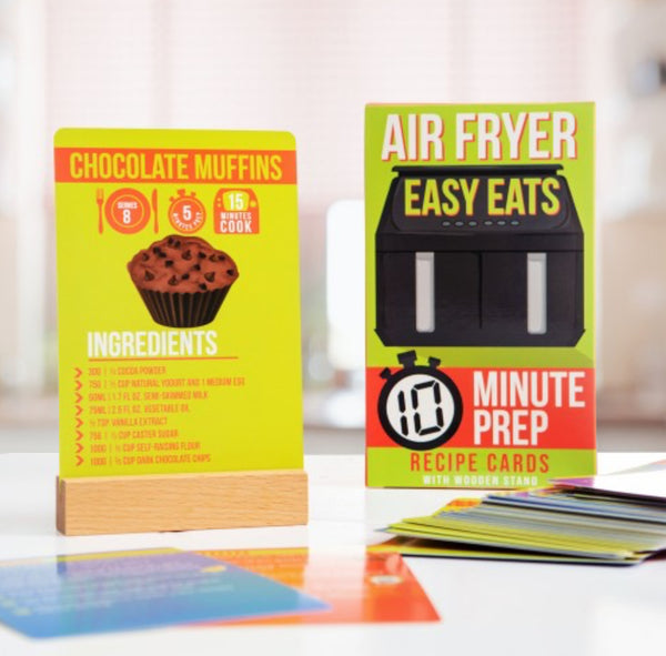 Boxer Gifts - Easy Eats Air Fryer Recipe Cards