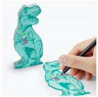 Mustard - T-Rex Sticky Note Dispenser